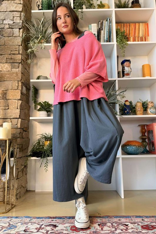 Conrad Layer Knit Peony 